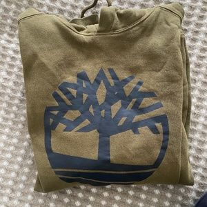 Timberland hoodie -olive